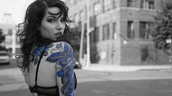 image of tatted girl