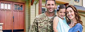 Military family used a VA Guaranteed Loan